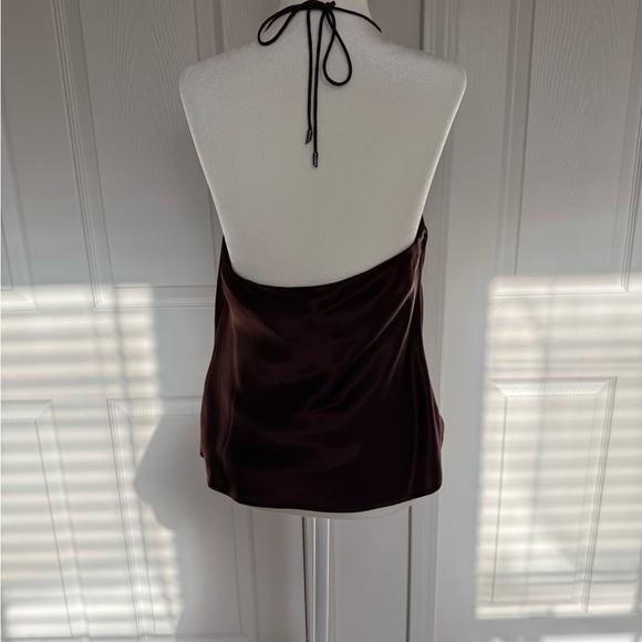 NWT PAIGE Gisele Rum Raisin Halter Top - Picture 4 of 7